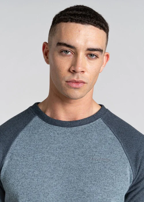 Craghoppers Black Marl Barker Jumper - Small Image 4