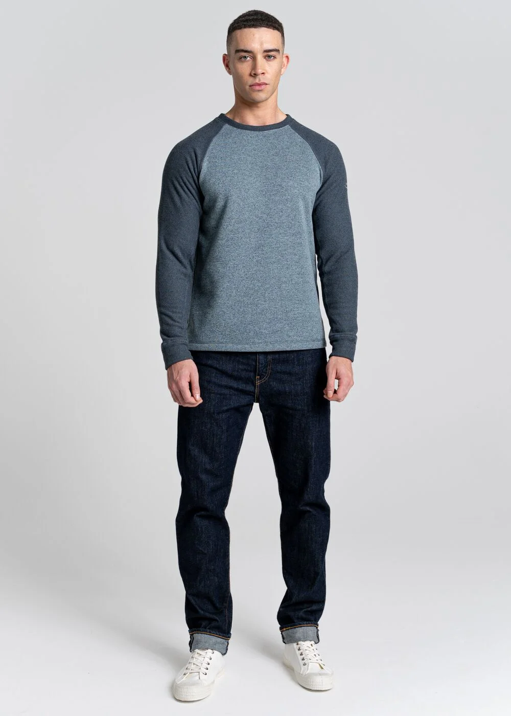 Craghoppers Black Marl Barker Jumper - Small Image 2