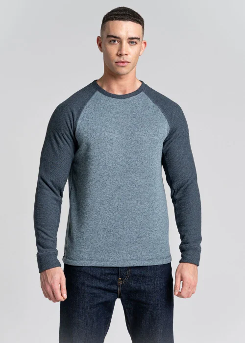 Craghoppers Black Marl Barker Jumper - Small Image 1