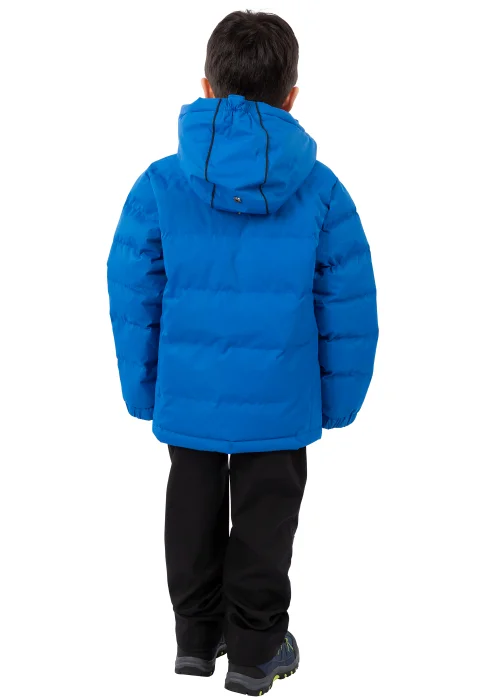 Boys Trespass Blue Tuff Waterproof Jacket (2-12yrs) - 2-3 Yrs Image 3