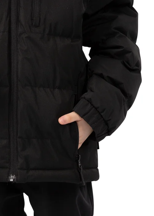 Boys Trespass Black Tuff Waterproof Jacket (2-12yrs) - 2-3 Yrs Image 3