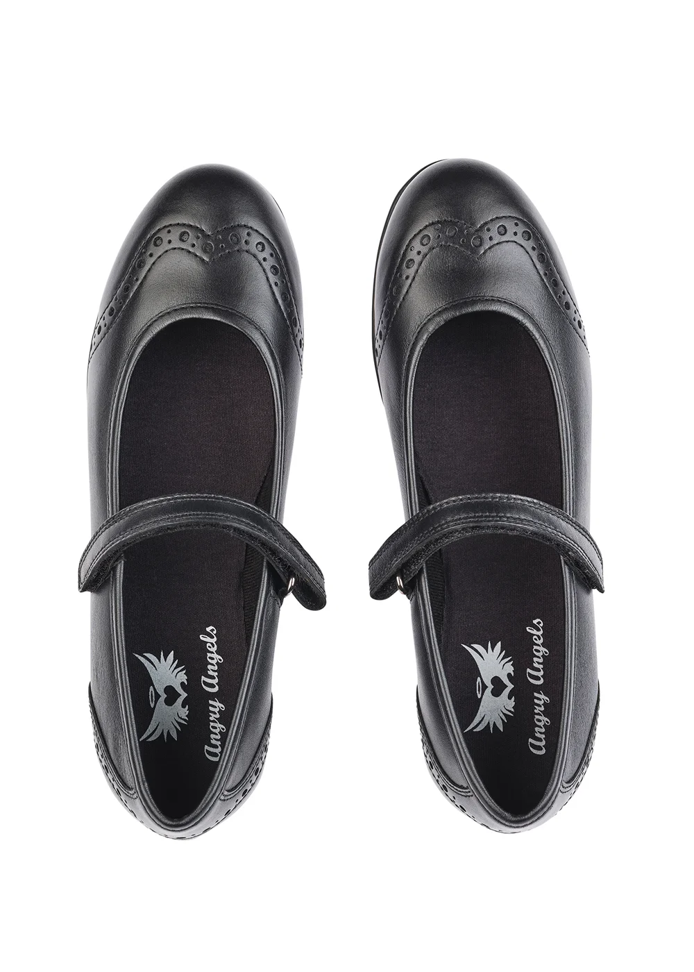 Start-Rite Black Impress Leather School Shoes (Standard Fit) - 1.5 M Image 2