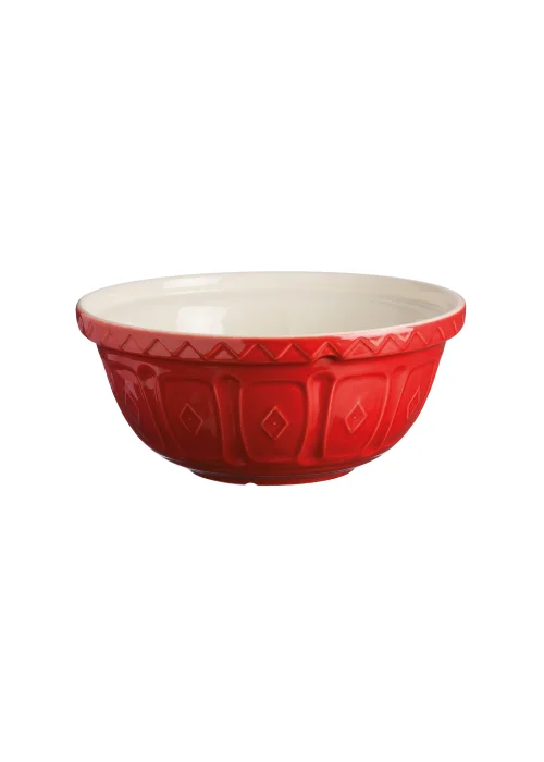Mason Cash Red Mixing Bowl (26cm x 26cm x 12cm) Image 1