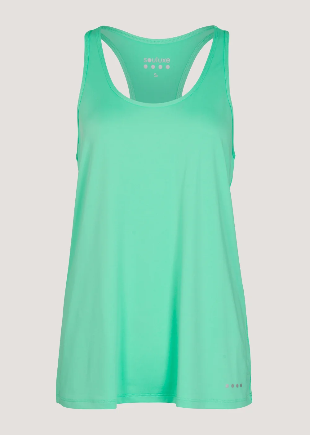 Souluxe Aqua Mesh Sports Vest Top - Small Image 3