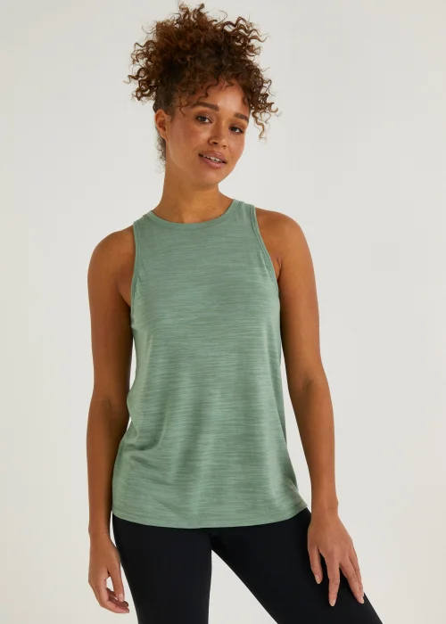Souluxe Khaki Sports Vest - Small Image 1