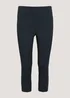 Souluxe Navy Capri Sports Leggings - 8 Image 3