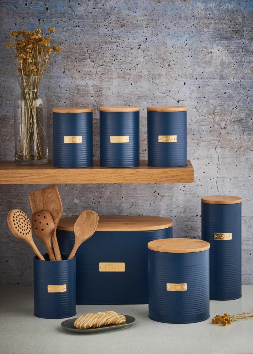 Typhoon Otto Navy Bread Bin (10.5L) Image 2