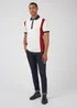 Ben Sherman White Vintage Sports Polo Shirt - Small Image 1
