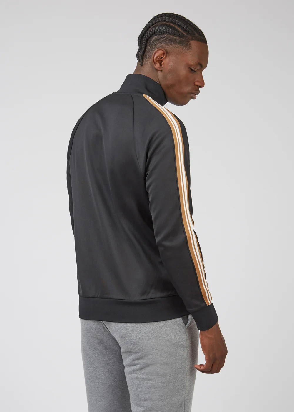 Ben Sherman Black House Taped Track Top - Small Image 4