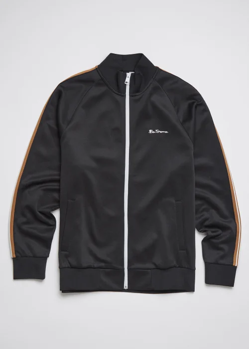 Ben Sherman Black House Taped Track Top - Small Image 5