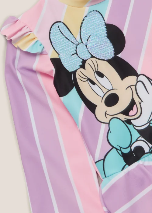 Kids Disney Minnie Mouse Surf Suit (3mths-5yrs) - Age 3 - 6 Months Image 2