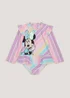 Kids Disney Minnie Mouse Surf Suit (3mths-5yrs) - Age 3 - 6 Months Image 1