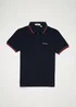 Ben Sherman Dark Navy Signature Polo Shirt - Small Image 3