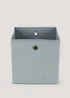 Grey Foldable Storage Box (27cm x 27cm x 27cm) Image 1
