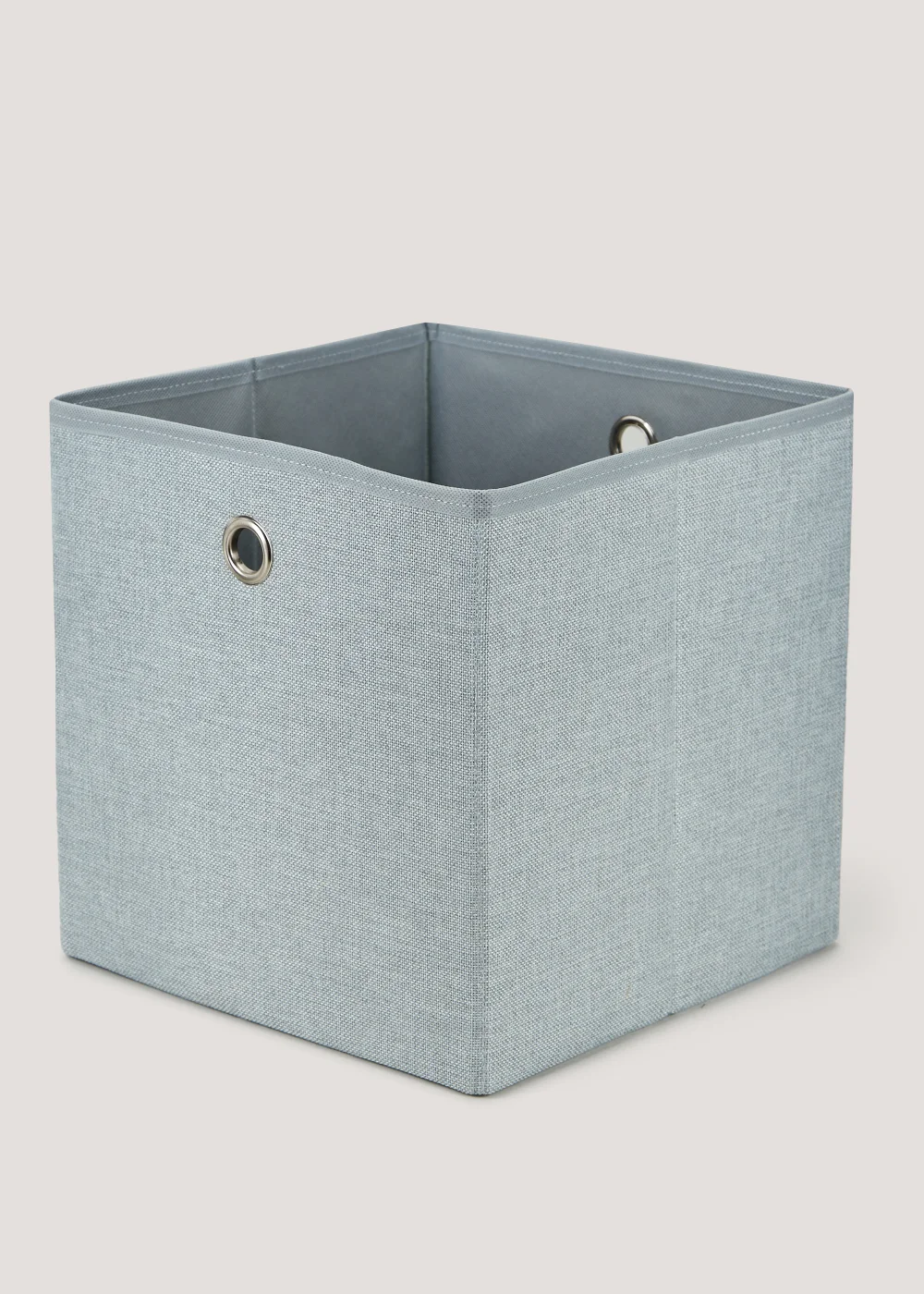 Grey Foldable Storage Box (27cm x 27cm x 27cm) Image 2