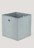 Grey Foldable Storage Box (27cm x 27cm x 27cm) Image 2