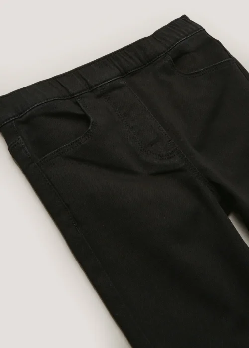 Girls Black Skinny Jeggings (4-13yrs) - 8 Yrs Image 2