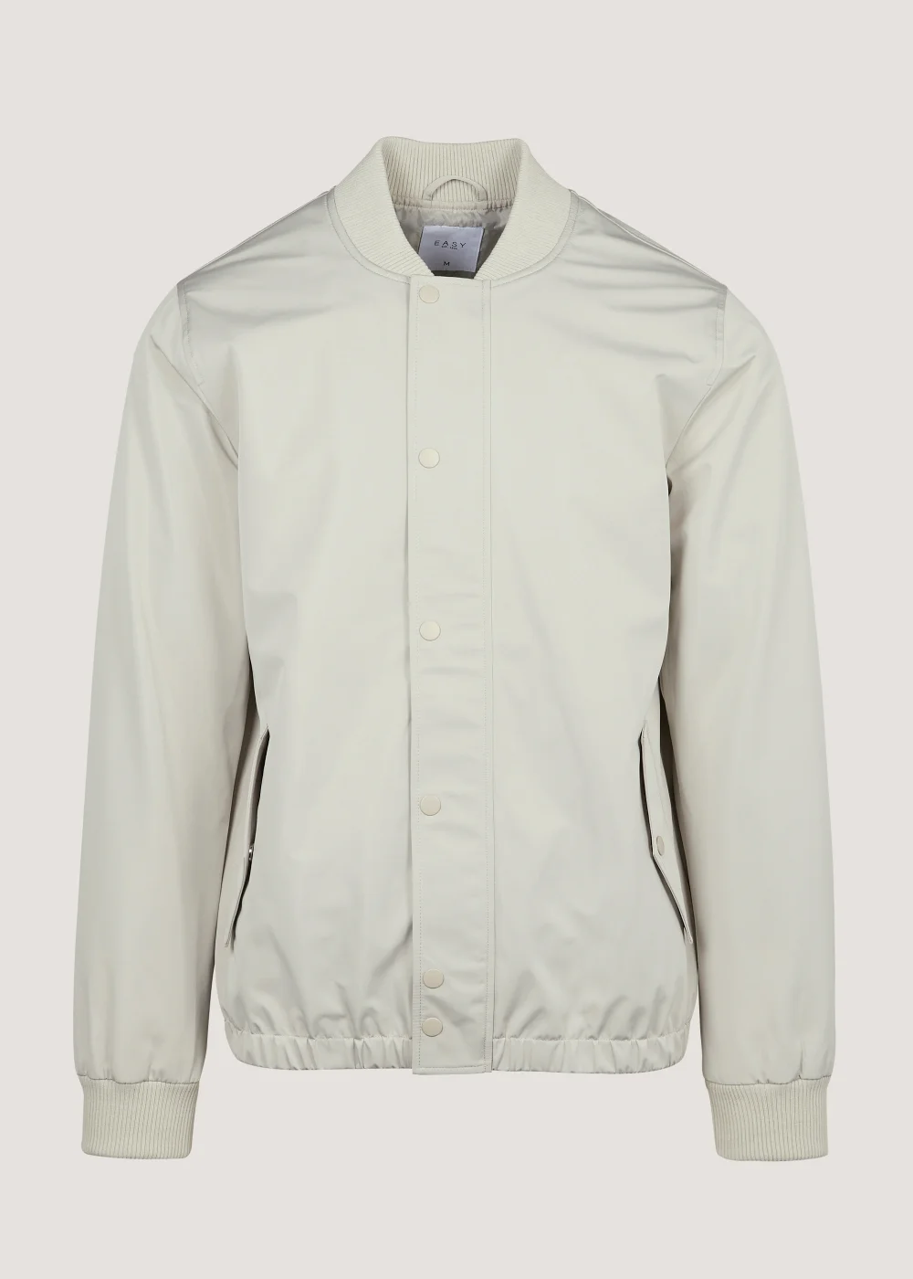 Light Grey Lightweight Bomber Jacket - S Image 5