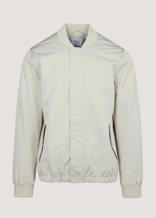 Light Grey Lightweight Bomber Jacket - S Image 5