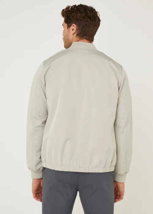 Light Grey Lightweight Bomber Jacket - S Image 2