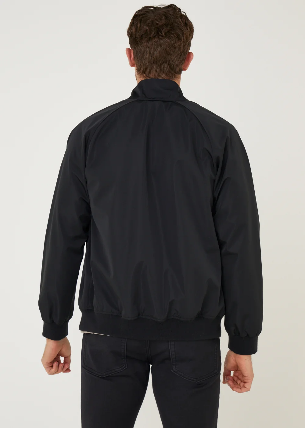 Black Harrington Jacket - S Image 2