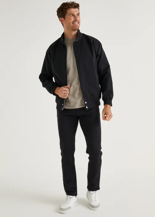 Black Harrington Jacket - S Image 4