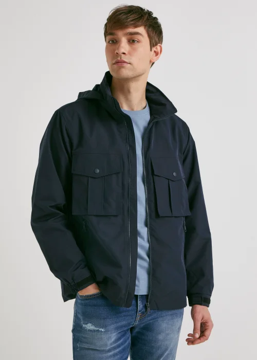 Navy Utility Jacket - S Image 1