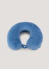 Blue Travel Pillow (33cm x 28cm) Image 1