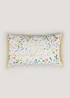 Floral Sunshine Slogan Cushion (30cm x 50cm) Image 1