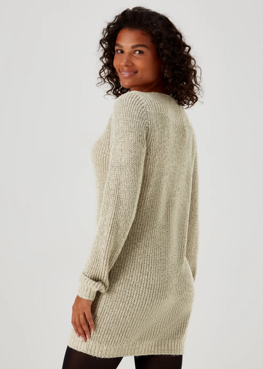 JDY Whitney Stone Long Sleeve Tunic - 10 Image 2