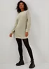 JDY Whitney Stone Long Sleeve Tunic - 10 Image 4