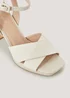 Et Vous Cream Platform Heels - Size 3 Image 2