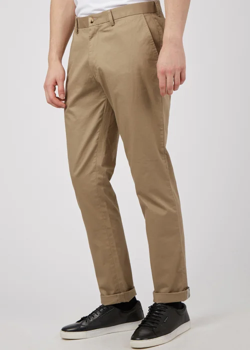 Ben Sherman Stone Signature Stretch Slim Fit Chinos - 30 Waist Short Image 1