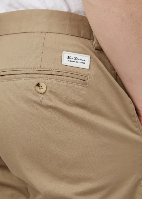 Ben Sherman Stone Signature Stretch Slim Fit Chinos - 30 Waist Short Image 6