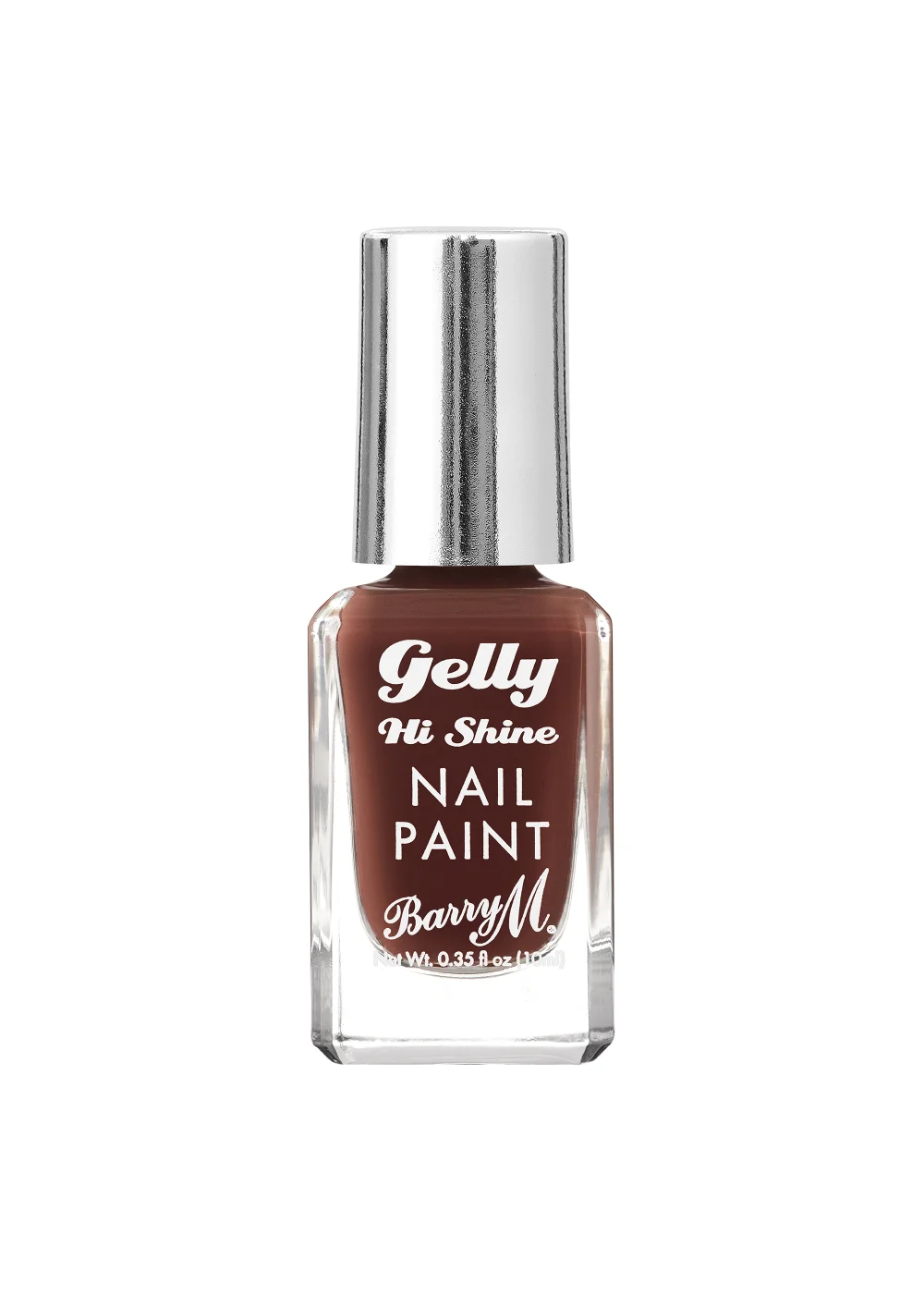 Barry M Gelly Hi Shine Nail Paint - Cappuccino (10ml) Image 1