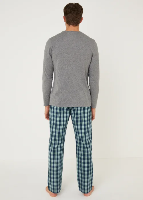 Green Check Pyjama Set - Small Image 2