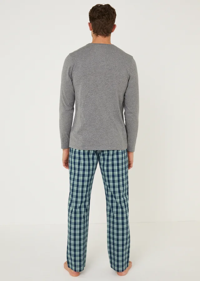 Green Check Pyjama Set