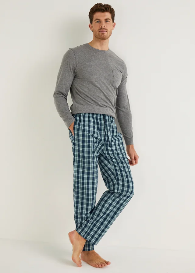 Green Check Pyjama Set