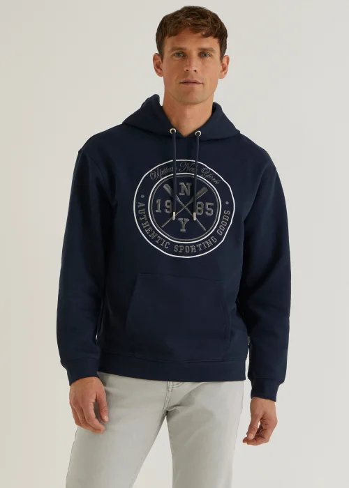 Navy Oversized Hoodie - S Image 1