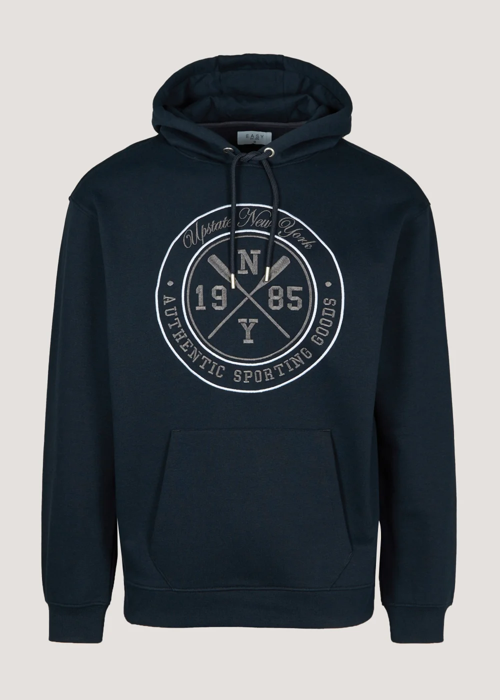 Navy Oversized Hoodie - S Image 4
