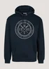 Navy Oversized Hoodie - S Image 4
