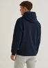 Navy Oversized Hoodie - S Image 3