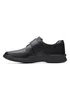 Clarks Black Donaway Strap Leather Shoes - Size 6 G Image 7
