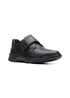 Clarks Black Donaway Strap Leather Shoes - Size 6 G Image 2