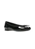 Clarks Black Couture Bloom Ballet Flats - Size 4 D Image 4