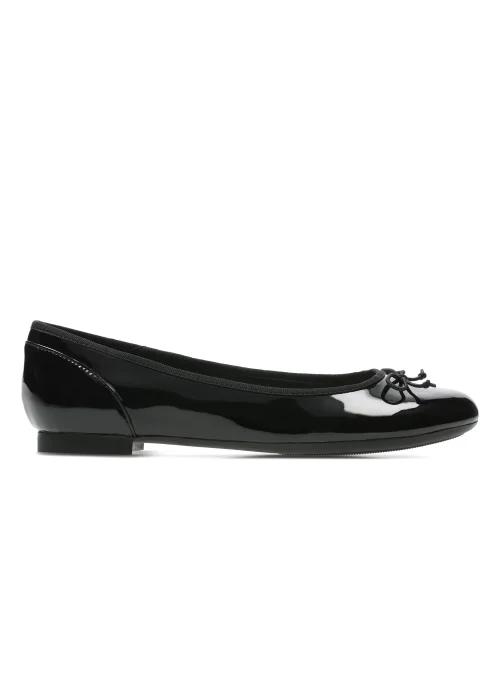 Clarks Black Couture Bloom Ballet Flats - Size 4 D Image 1