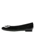 Clarks Black Couture Bloom Ballet Flats - Size 4 D Image 3