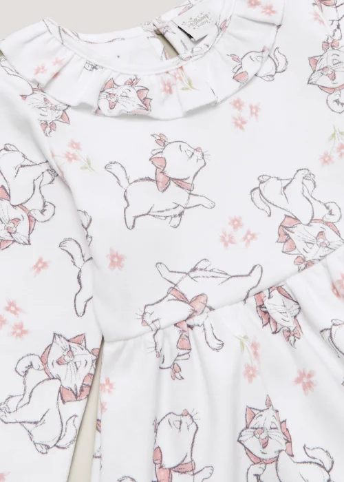 Baby White Disney Marie Dress (Newborn-12mths) - Newborn Image 2