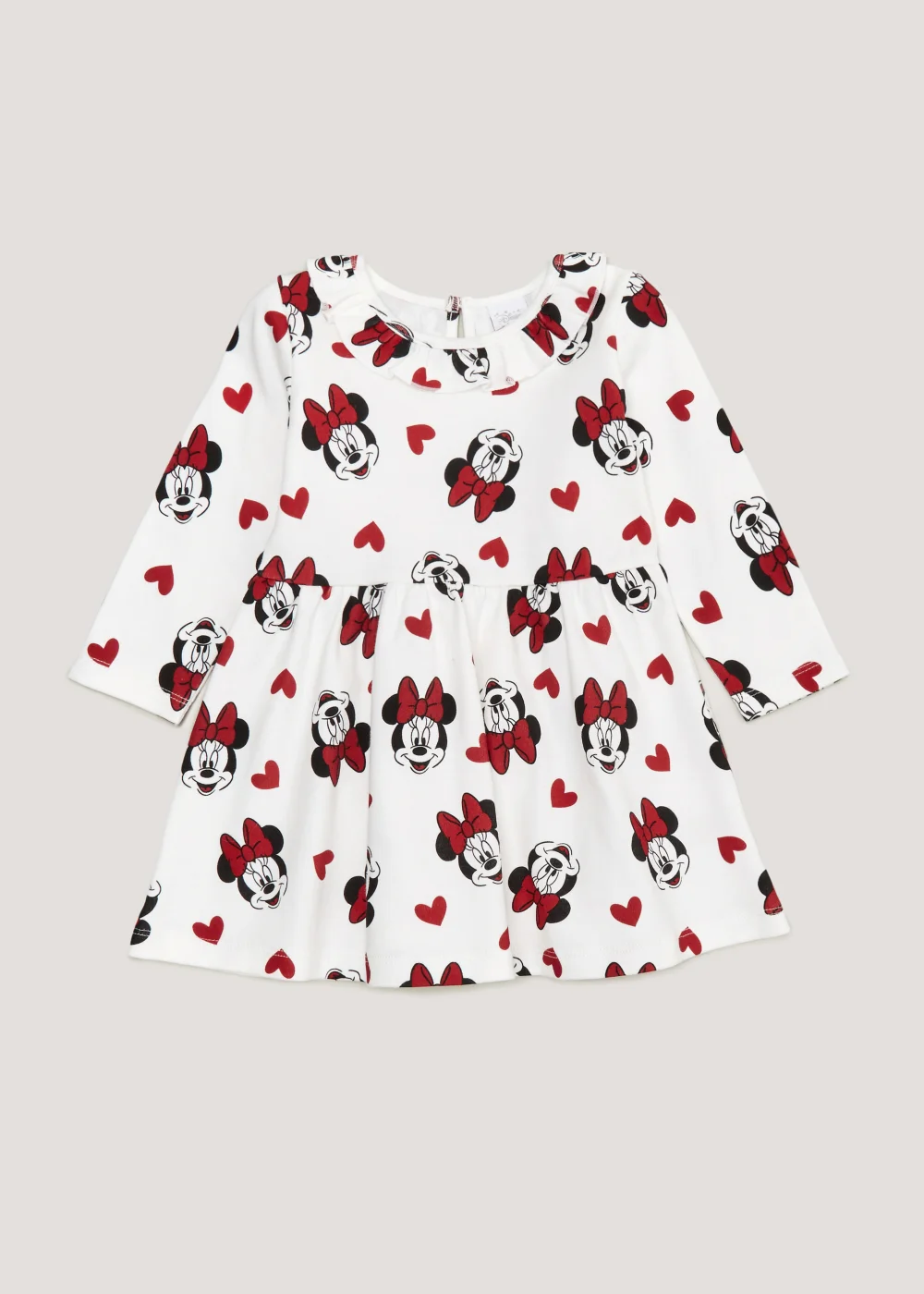 Baby Cream Disney Minnie Mouse Dress (Newborn-12mths) - Newborn Image 1