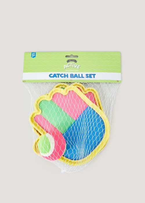 Kids Catch Hand & Ball Set Image 1